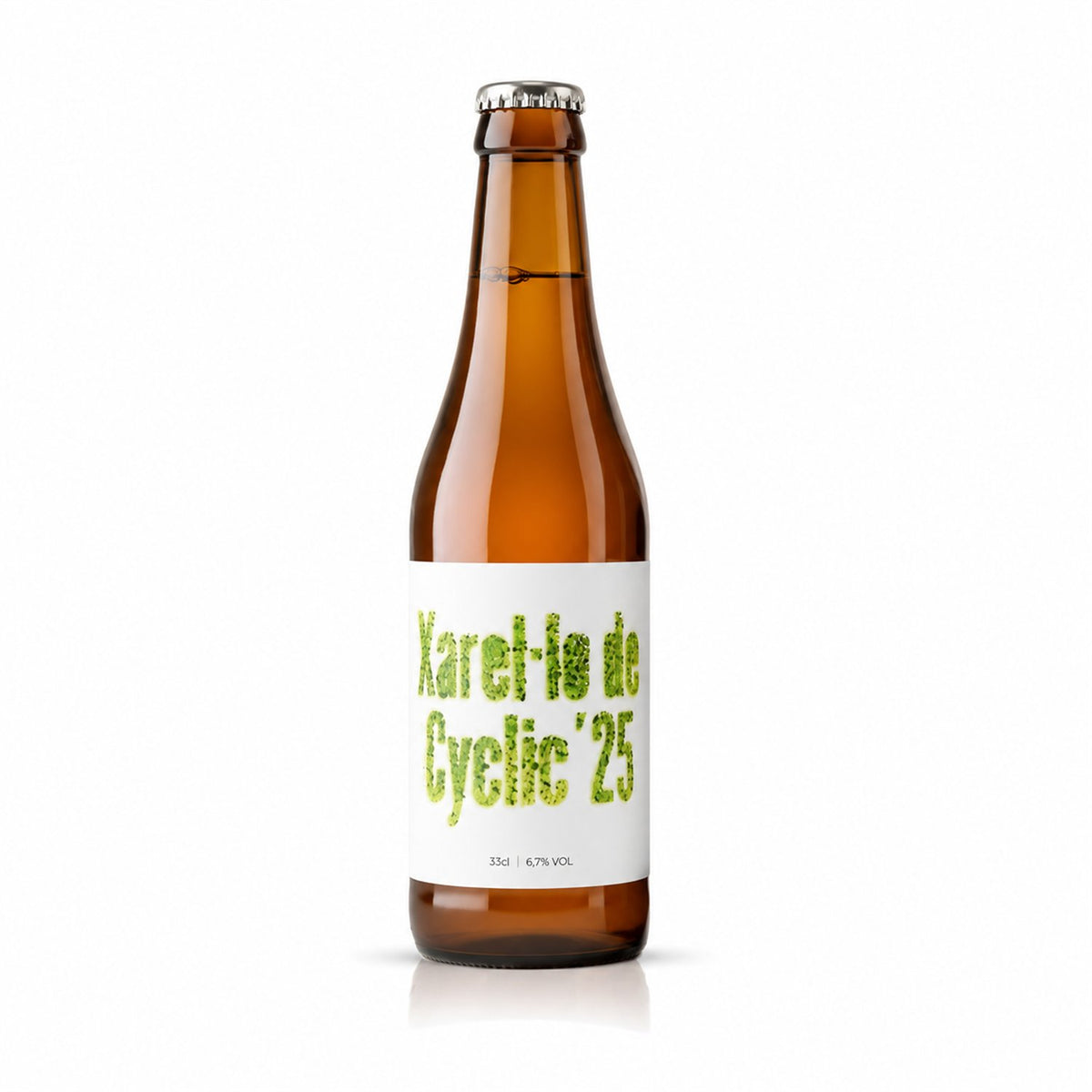 Cyclic Xarel.lo 33cl: producto centrado sobre fondo blanco