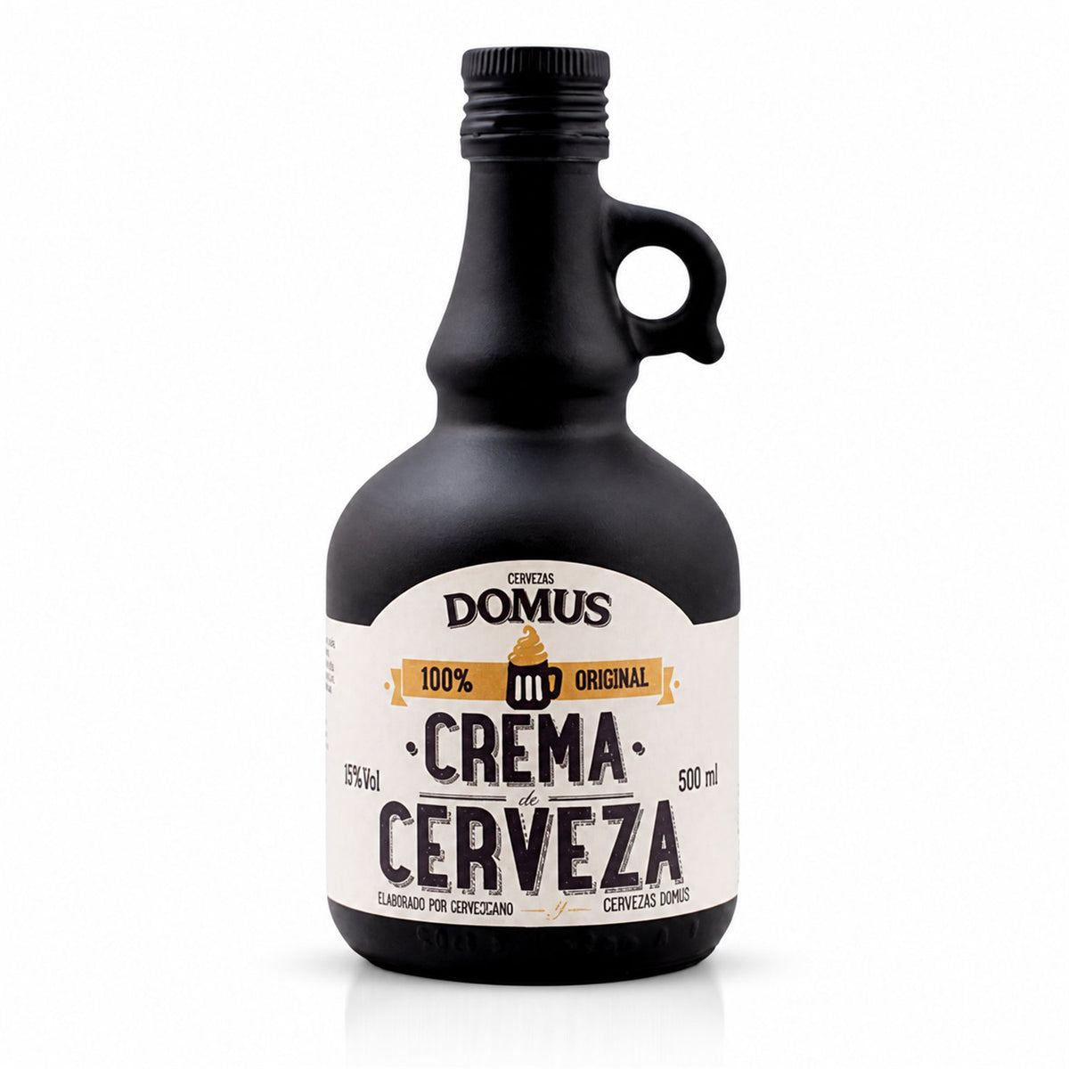 Domus Crema de cerveza 50cl: producto centrado sobre fondo blanco