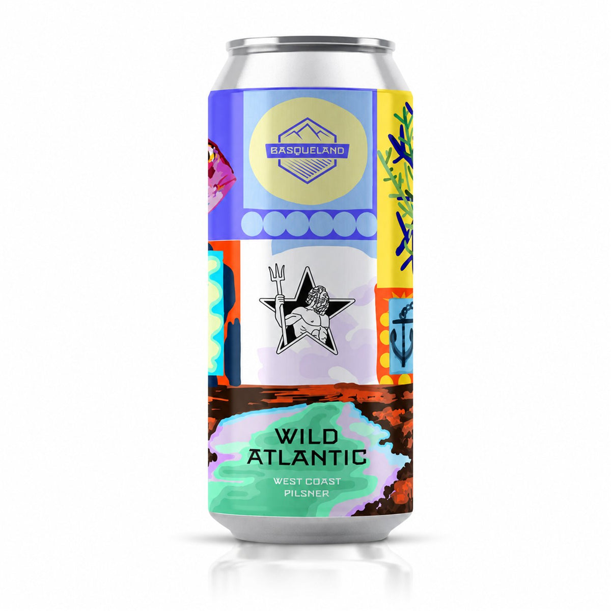 Basqueland Wild Atlantic: producto centrado sobre fondo blanco