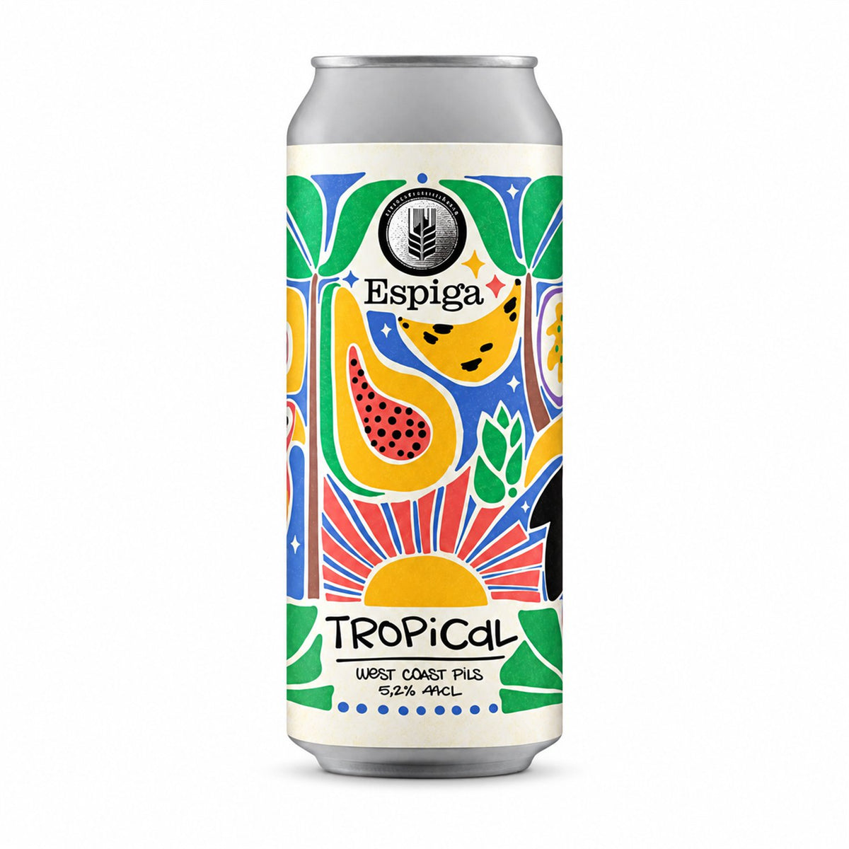 Espiga Tropical: producto centrado sobre fondo blanco