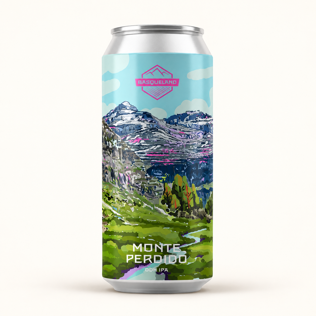 Basqueland Monte Perdido: lata de 44 cl