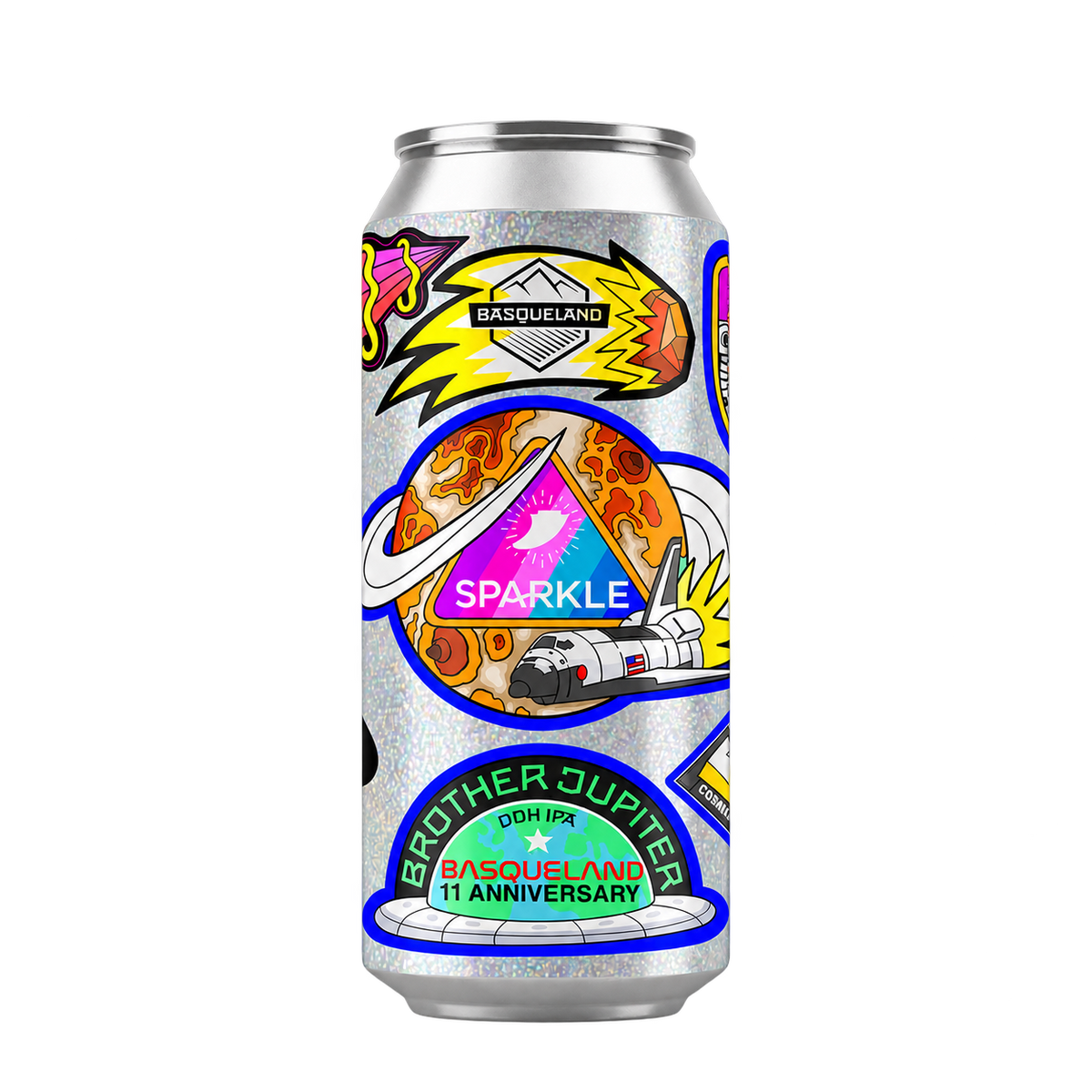 Basqueland Brother Jupiter: envase completo sobre fondo transparente, formato cuadrado