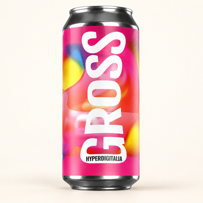 GROSS Hyperdigitalia: lata de 44 cl