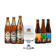 3 Weihenstephan 50cl + 3 St. Bernardus 33cl Pack + Free Braupakt Glass