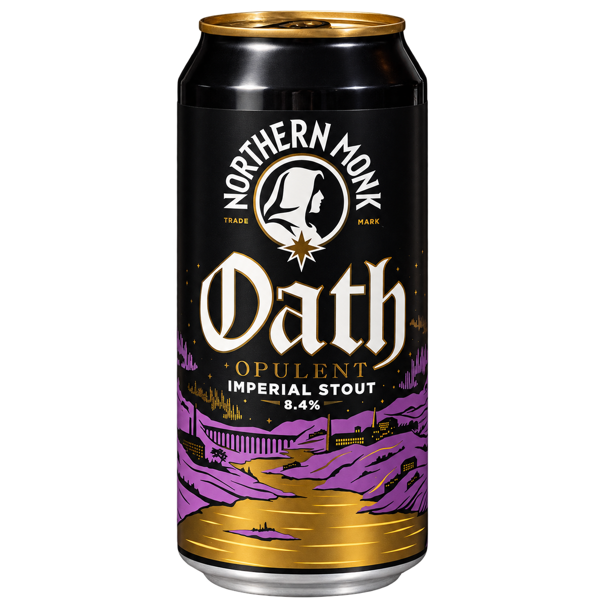Northern Monk Oath: lata recortada sobre fondo transparente