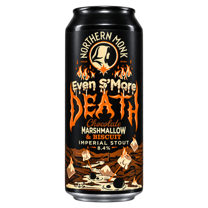 Northern Monk Even S’More Death: lata recortada sobre fondo transparente