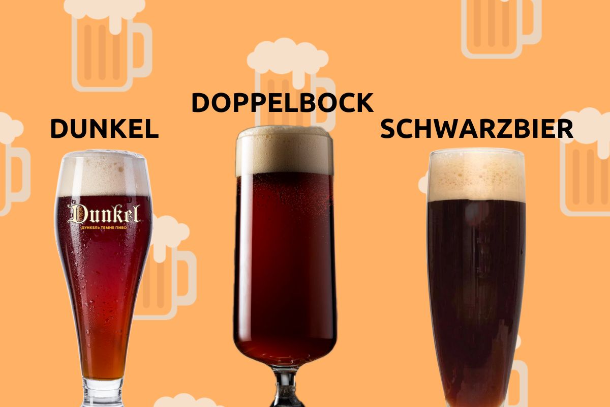 Cervezas Dark Lager, Dunkel, Doppelbock y Schwarzbier